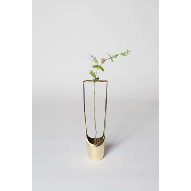 Carl Auböck Model #7228 Brass Vase For Sale - Image 10 of 12