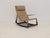 Brown Dondo Rocking Chair from Poltrona Frau For Sale - Image 8 of 13
