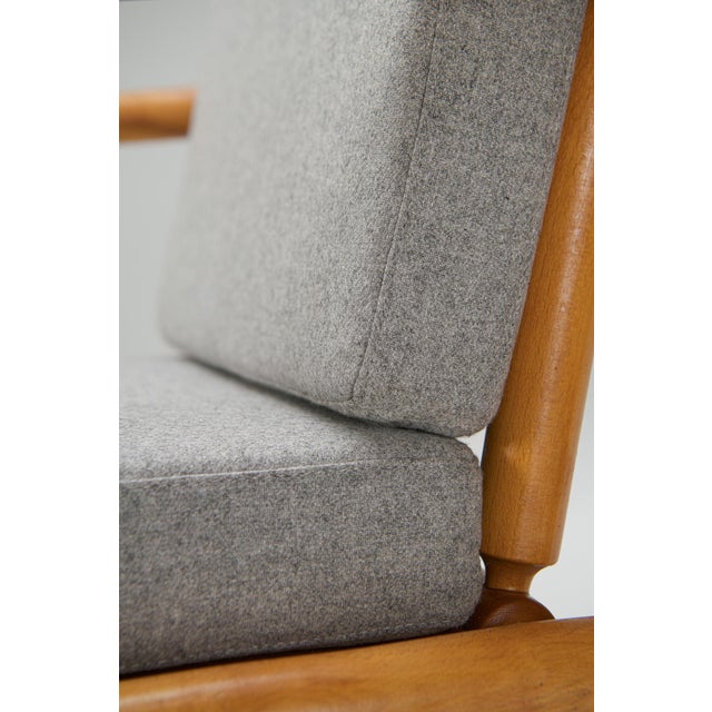 Wood Danish Lounge Chair, 1950s For Sale - Image 7 of 17