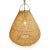 2020s Raw Rattan Batu Drop Pendant Light Medium For Sale - Image 5 of 11