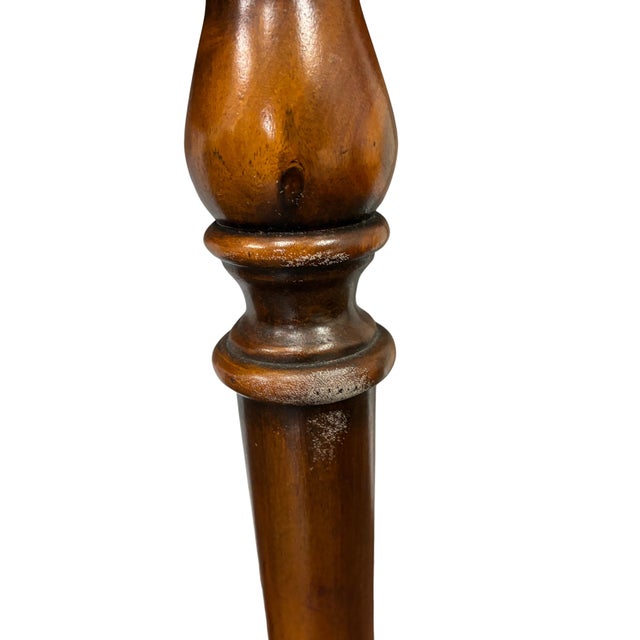 Late 20th Century Neoclassical Adam Style Paint-Decorated Demilune Console Table With Drawers For Sale - Image 10 of 11