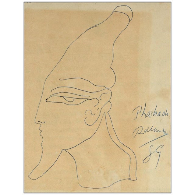 Message us to inquire about custom framing options! (Included for free with every purchase) The artwork here, "Pharaoh's...