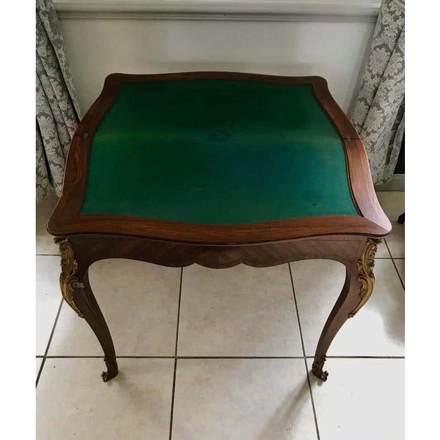 19th Century Louis XV Console Game Table, 1850s For Sale - Image 17 of 18