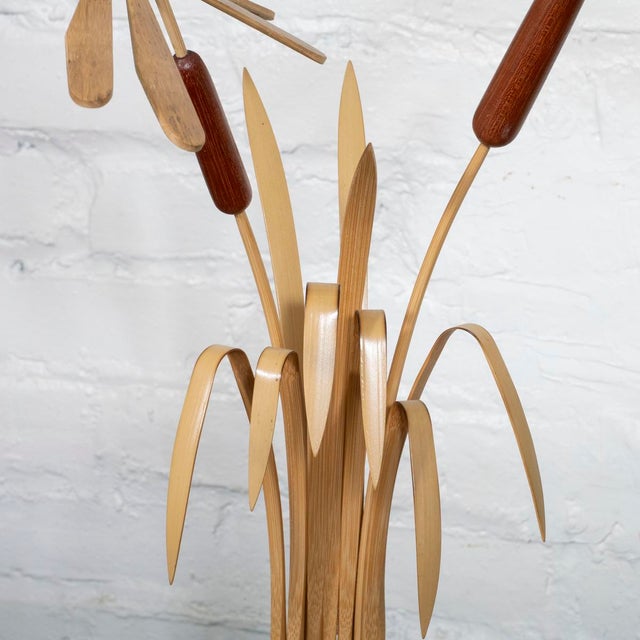 2000 - 2009 Bamboo dragonfly counterbalance sculpture For Sale - Image 5 of 7