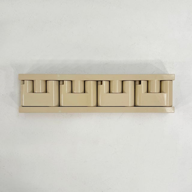 Vintage Coat Rack by Benanti & Brunori for Velca Legnano, 1970s For Sale - Image 4 of 8