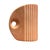 A striking vintage ceramic vase that blends the streamlined geometry of Art Deco with the sculptural sensibility of Mid-...