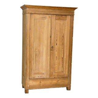 Gründerzeit Wooden Wardrobe, 1900s For Sale