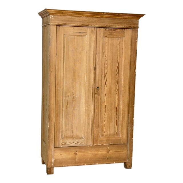 Gründerzeit Wooden Wardrobe, 1900s For Sale