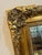 Gold Large Gold Roccoco Italian Style Vintage Mirror For Sale - Image 8 of 9