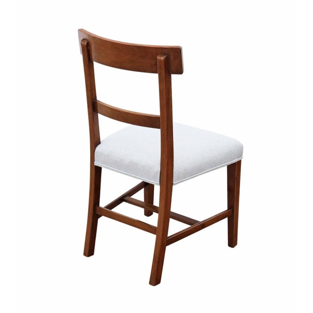 Antique Inlaid Mahogany Dining Chairs, 1800s, Set of 8 For Sale - Image 6 of 10