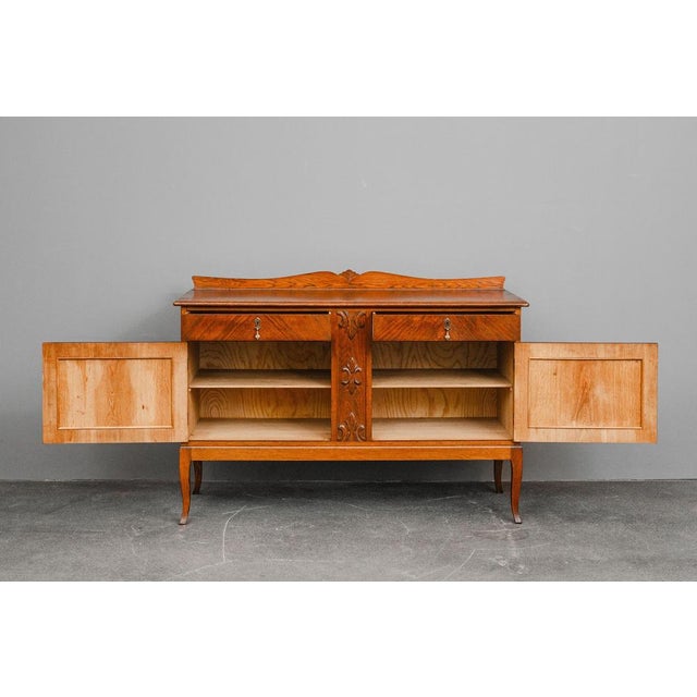 Art Nouveau Sideboard in Oak, 1900s For Sale - Image 3 of 18