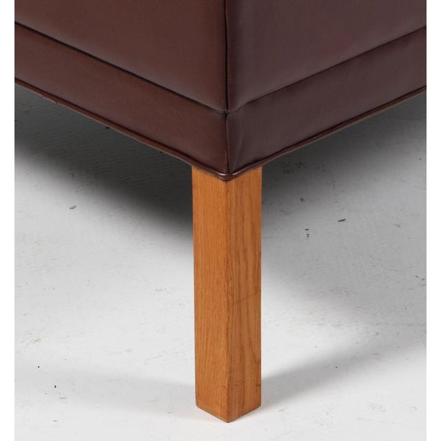 Wood Lounge Chair attributed to Illum Wikkelsoe Holger Christensen, 1960s For Sale - Image 7 of 8