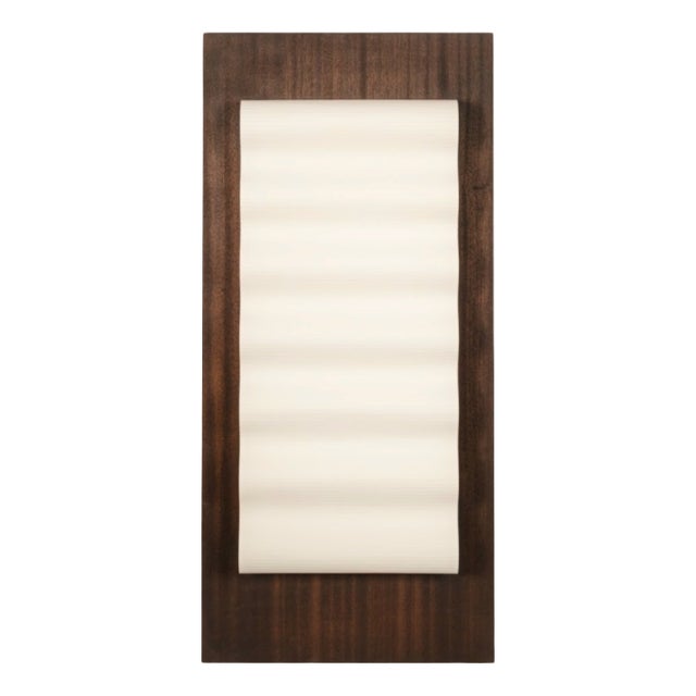 Frame Wood L Wall Light by Violaine d'Harcourt For Sale