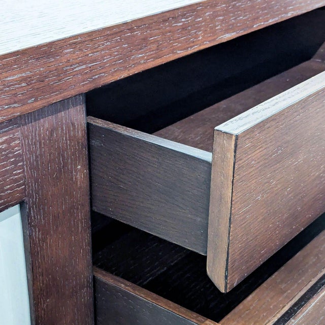 Crate & Barrel Four Drawer Sideboard For Sale - Image 10 of 11