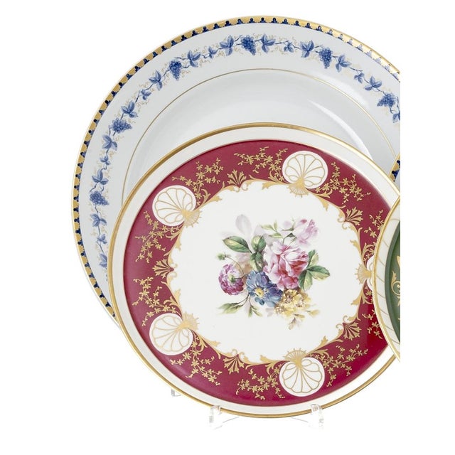 Plates in Porcelain from Vista Alegre, Set of 4 For Sale - Image 3 of 8