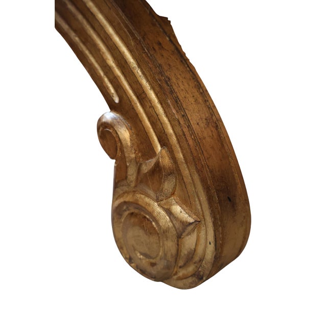 Henredon Custom Giltwood Lion-Mask Curule Benches - Pair For Sale - Image 14 of 18