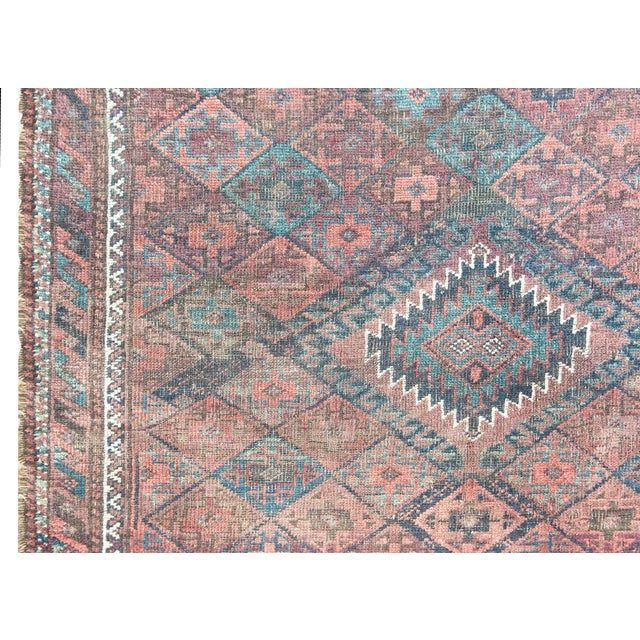 Early 20th Century Persian Baluch Rug For Sale - Image 4 of 14
