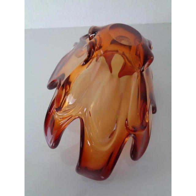 Sommerso Murano Glass Bowl, Italy, 1960s For Sale - Image 12 of 14