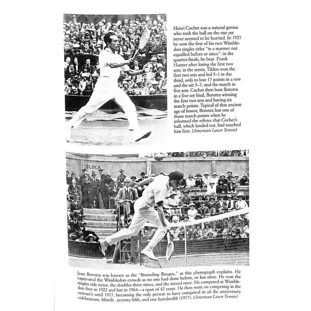 Paper "Sporting Gentlemen: Men's Tennis From the Age of Honor to the Cult of the Superstar" 1995 Baltzell, E. Digby For Sale - Image 7 of 9