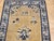 Vintage Chinese Art Deco Rug, Hand-Knotted Wool, Tan & Blue, 1900s, 4' x 7' For Sale - Image 9 of 14