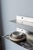 Large Wall Shelf in Brushed Stainless Steel by Form & Eisen For Sale - Image 18 of 18
