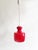 Pop Art Italian Red Glass Lamp, 1960s For Sale - Image 6 of 11