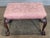 Store Item: Baker Historic Charleston Chippendale Mahogany Footstool Bench Stool Claw & Ball Description: The footstool...