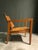 Modern Vintage Lounge Chair in Oak, 1950s For Sale - Image 3 of 12