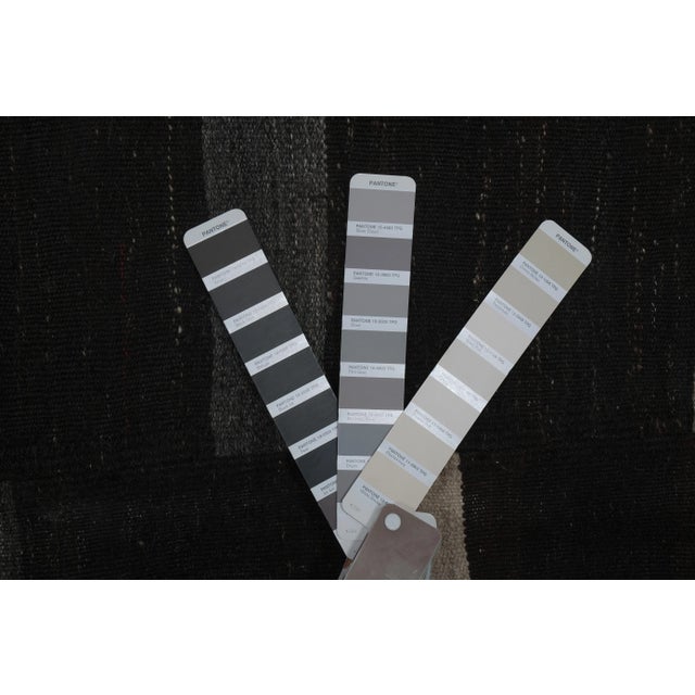 Oversize Bohemian Goat Hair Kilim Rug For Sale - Image 12 of 13