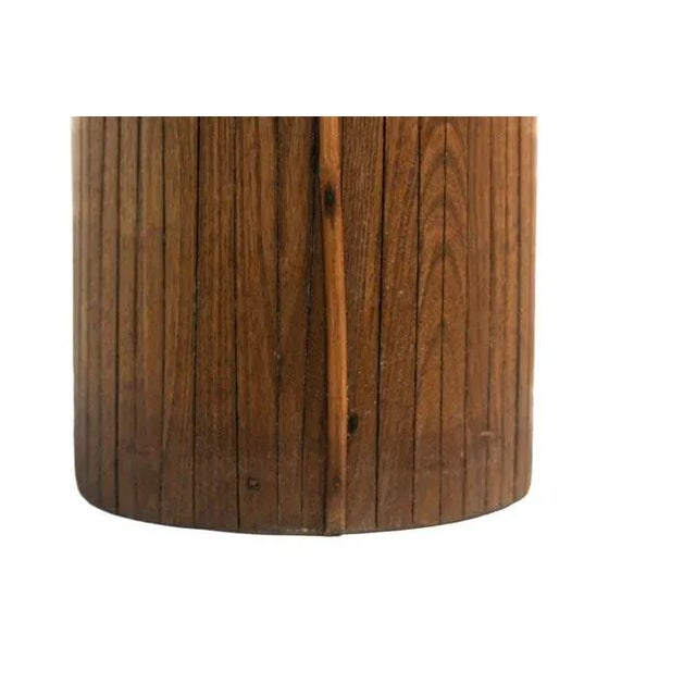 Rustic Wooden Pail For Sale - Image 3 of 10