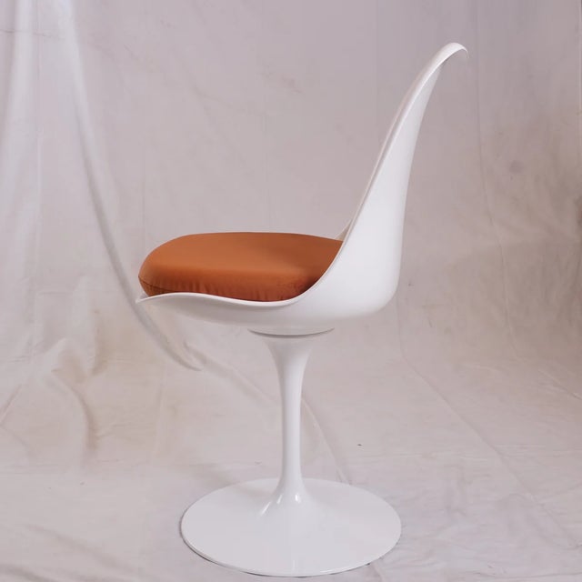 Plastic Eero Saarinen Tulip Side Chairs From Bauhaus, Italy, Set of 6 For Sale - Image 7 of 9