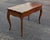 Wood Vintage Solid Mahogany Cabriole Leg Piano Bench With Partitioned Storage For Sale - Image 7 of 11