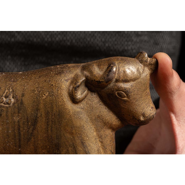 Late 19th Century Late 19th Century Cast Iron Butcher's Rack Crest For Sale - Image 5 of 5