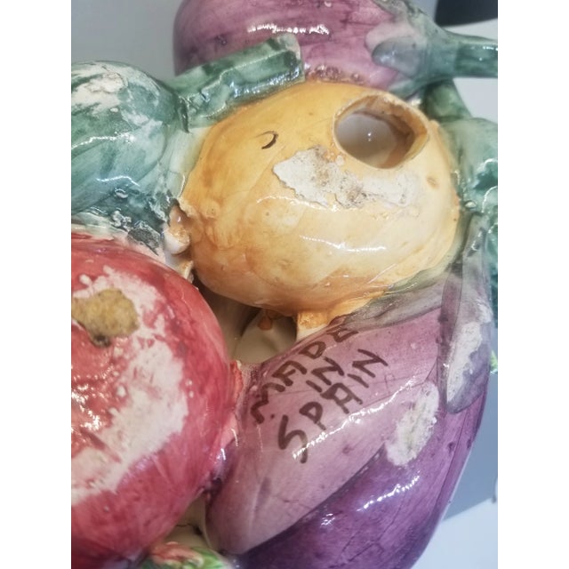 1980s Casa Pupo Majolica Wall Art For Sale - Image 5 of 5