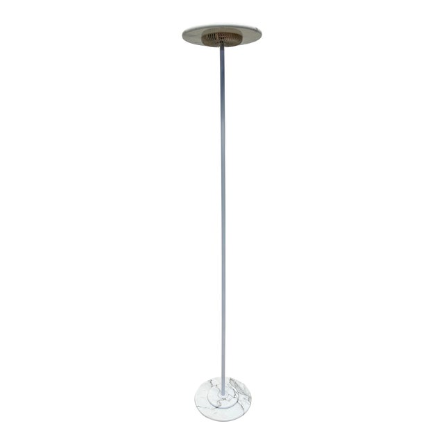 Aureolo Halo Marble Floor Lamp by Cini and Nils, Italy For Sale