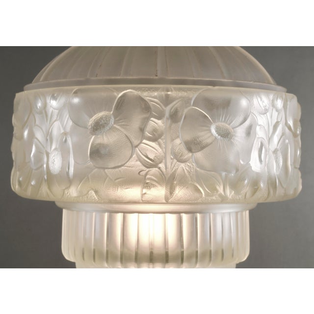 1920s French Art Deco Table Lamp by Georges Leleu - Hanots 1925 France For Sale - Image 5 of 18