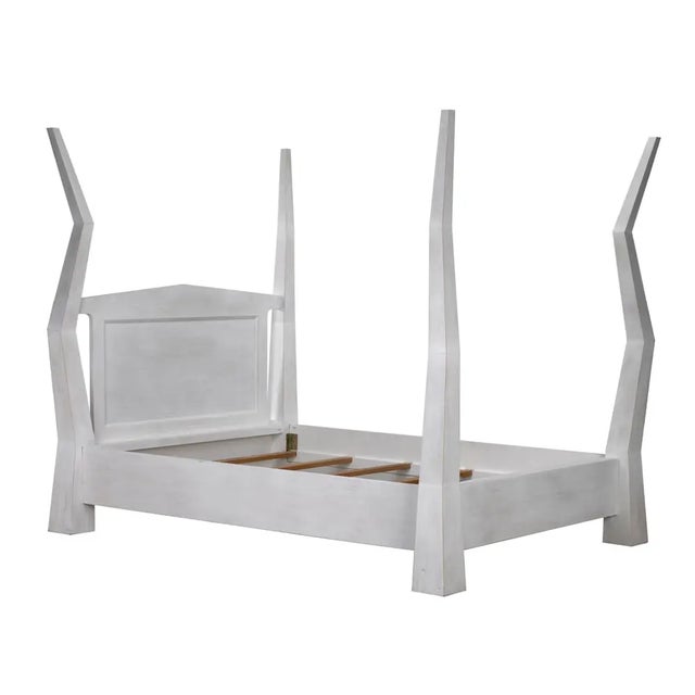 Not Yet Made - Made To Order NOIR Patras Bed, Queen For Sale - Image 5 of 5