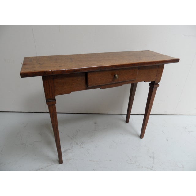 Side Table in Oak For Sale - Image 11 of 11