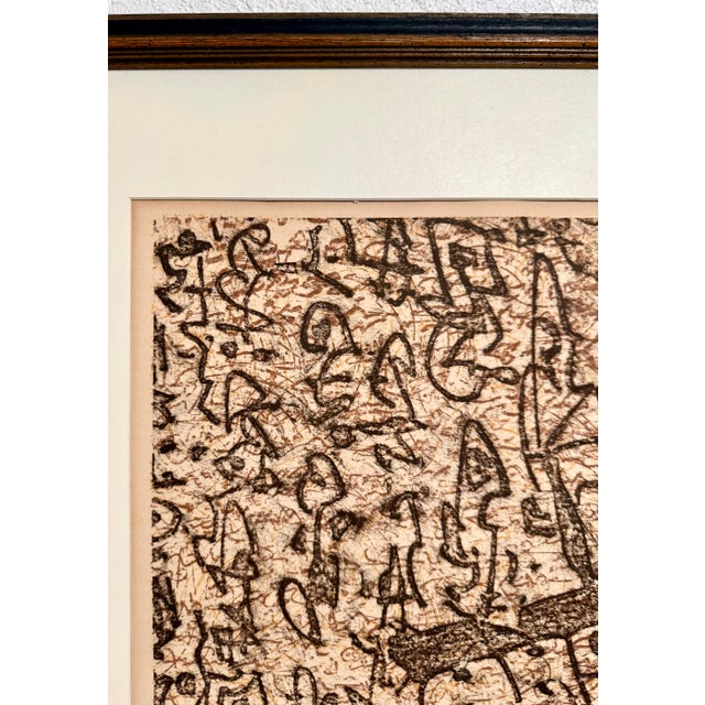 Max Ernst, Max Ernst Dada Surrealist Hand Signed Lithograph Poster for a Jewish Museum, 1966 For Sale In Miami - Image 6 of 17
