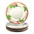 1970s Franciscan “Apple” Set of 5 Oversized Earthenware Dinner Plates For Sale