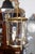 Elegant French Brass and Glass Lantern Chandelier, circa 1940 For Sale - Image 4 of 8