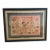 Indian Embroidered Silk Camel & Elephant Ceremonial Textile Panel in Acrylic Frame, Late 19th Century For Sale
