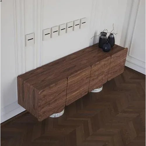 Black Venus Wood Sideboard by Ultramobili For Sale - Image 8 of 10
