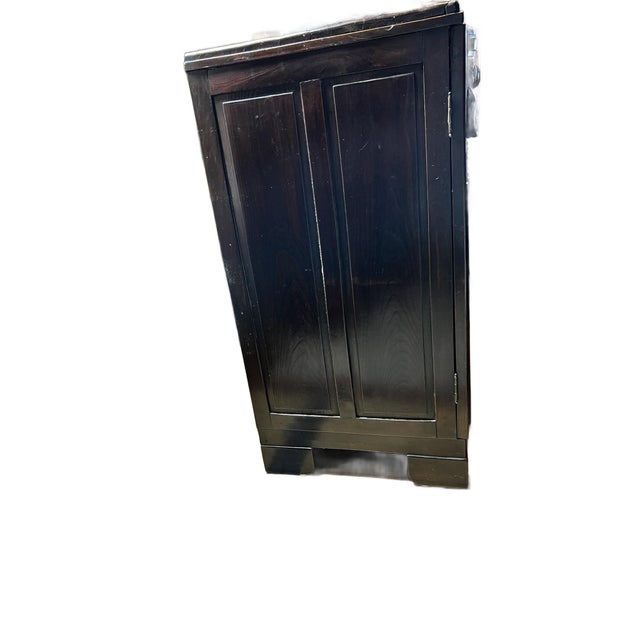 Brown 1920s Shanghai Art Deco Sideboard For Sale - Image 8 of 14