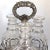 Antique Victorian Silverplate and Cut Glass Three-Bottle Decanter Tantalus Set For Sale - Image 10 of 11