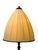Magnificent and rare Art Deco Amsterdamse School Batik floor lamp. Design by Hans Steinpatz Hilversum. Striking Dutch...