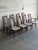 Mid-Century Modern Schou Andersen Rosewood Dining Chairs Set of 8 Wooden Seats Denmark Mid-Century Modern 1960s For Sale - Image 3 of 10