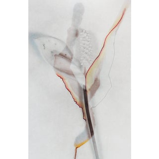 1980s Mixed Media Abstract by K. Vargas For Sale