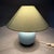 Da Vinci Blue Polka Dot Ceramic Sphere Table Lamp, 1970s For Sale - Image 6 of 14