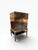 1990s Altfield Hong Kong Chinese Black Lacquer Wedding Cabinet on Stand For Sale - Image 12 of 15